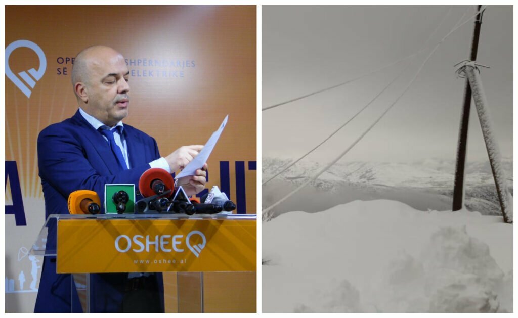 Ndërprerjet e energjisë në disa zona, Çela: Në terren 2200 punonjës të OSHEE. Situata më e rënduar në Burrel Cela oshee