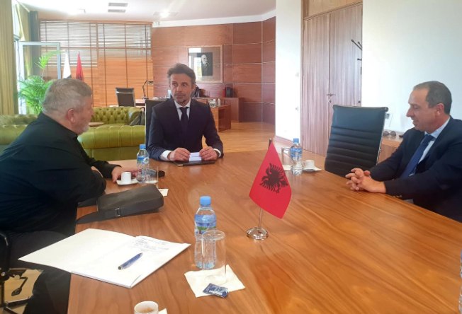 Kreu i KLP, Gent Ibrahimi, takim me kryeinspektorët e Rumanisë dhe Portugalisë Ibrahimi