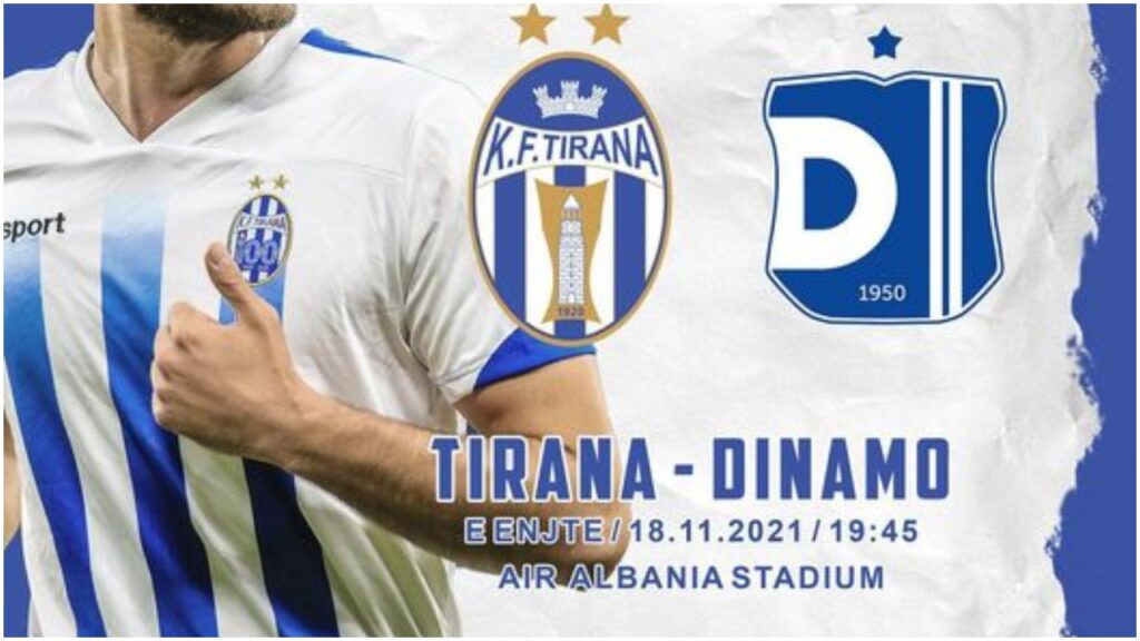 Tirana-Dinamo në “Air Albania”, ja kur do të luhet Tirana Dinamo