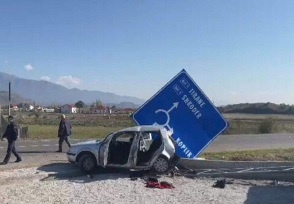 Aksident në Koplik/ Ndërron jetë një prej të plagosurve aksidenti shkoder