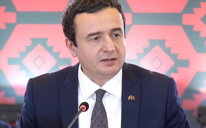 Kurti: Heqim pengesat për punëtorët nga Shqipëria, të ngrihet një komision i përbashkët kurti 1 722x450 1