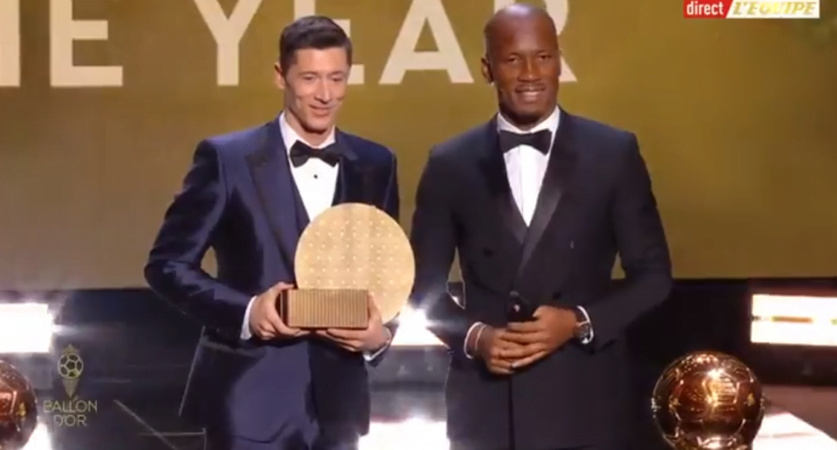 Ceremonia e “Topit të Artë”, Robert Lewandowski shpallet sulmuesi më i mirë lewandowski 770x414 1