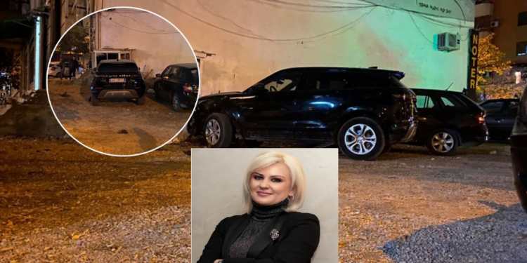 “K***ë e ndyrë”/ Mesazhi kërcënues që mori noterja Koçi para se t’i shpërthenin makinën “Range Rover” noterja Koci
