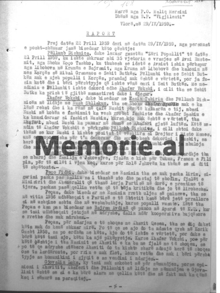 Zbulohet dosja “Tepër Sekret” e “Vigjilentit” të Enver Hoxhës: Nuk më vjen keq fare, po valixhja? 1 40 1