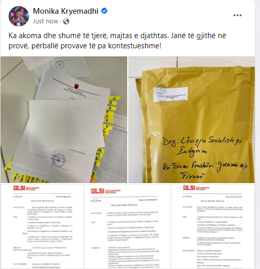 Arrestimi i Lefter Kokës, Kryemadhi publikon dokumentet: Ka akoma shumë të tjerë, majtas e djathtas 1 Kryemadhi fb