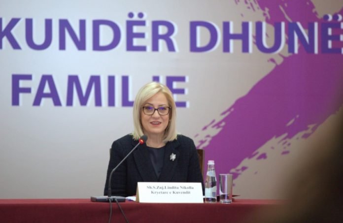 Nikolla: Debat të hapur publik për zbatimin e ligjit kundër dhunës Kuvend 2 696x453 1