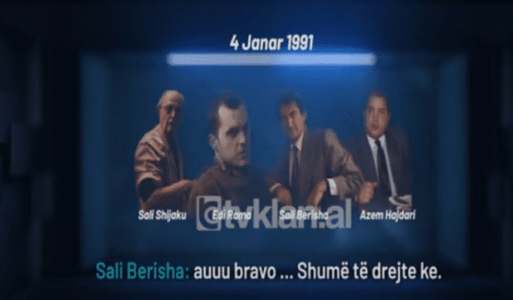“Auuu, bravo”! Publikohet audioregjistrimi i rrallë i vitit 1991, kur Berisha i jepte të drejtë Ramës Screenshot 5 10