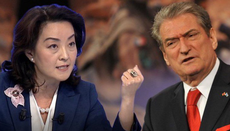 Berisha i përgjigjet DASH për akuzat ndaj ambasadores Kim: Interpretimi i kritikave si sulme, i padrejtë! Yuri Kim Sali Berisha 1