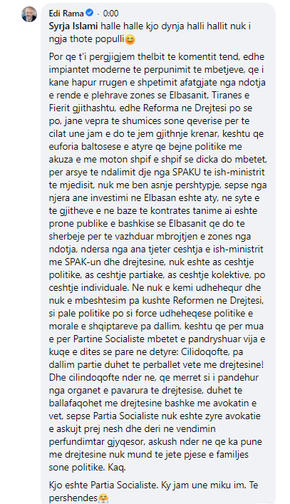 Arrestimi i Lefter Kokës, reagon Rama: Partia Socialiste nuk është zyrë avokatie e askujt 1 edi rama 3