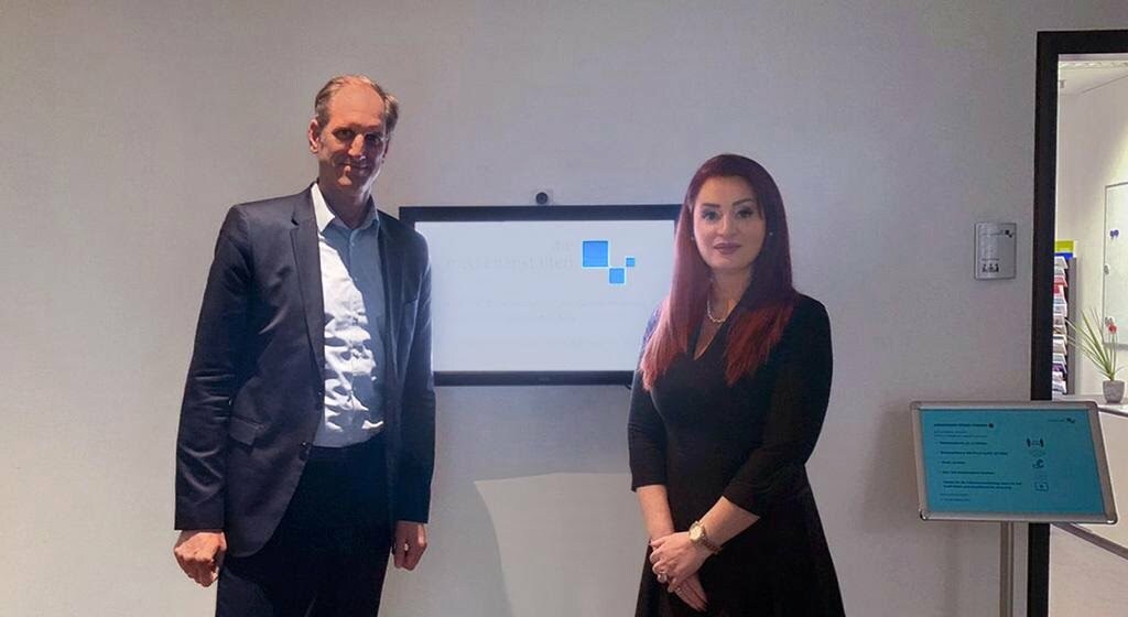 Armela Krasniqi në vizitë zyrtare në Institutin Shtetëror për Komunikimin në Republikën Federale të Gjermanisë gjermani nentor 2021 Wolfgang Kreissig armela