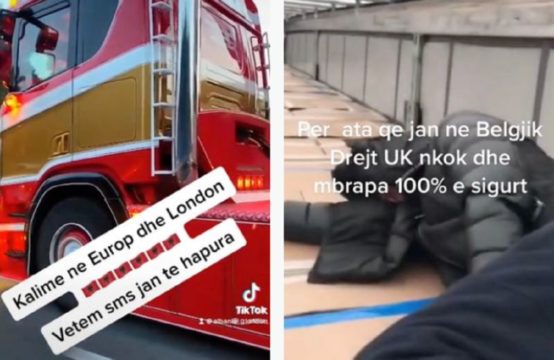 “The Mirror”: Mafiozët shqiptarët përdorin TikTok për të kontrabanduar emigrantë drejt Anglisë kmioneshqiptaret 554x360 1