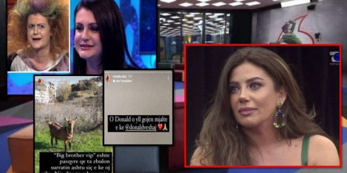 Aktorja i del kundër koleges në Portokalli, mbron Donaldin: O yll, gojën mjaltë e ke luze 750x375 1 696x348 1