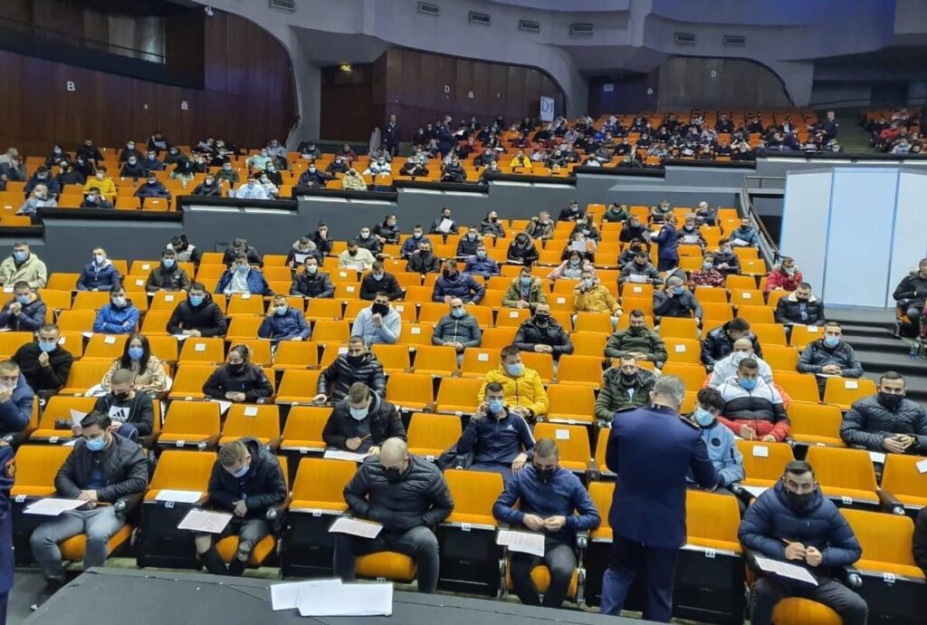 Nis sot testimi për përzgjedhjen e 500 punonjësve të rinj të Policisë polici