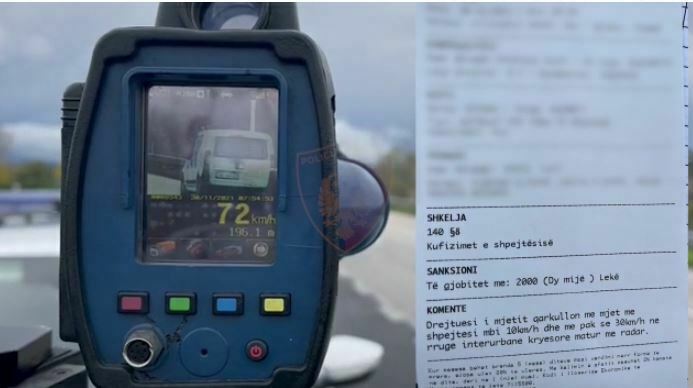Makina inteligjente kapin “mat” shoferët, 29 në pranga dhe i hiqen 138 patenta radar