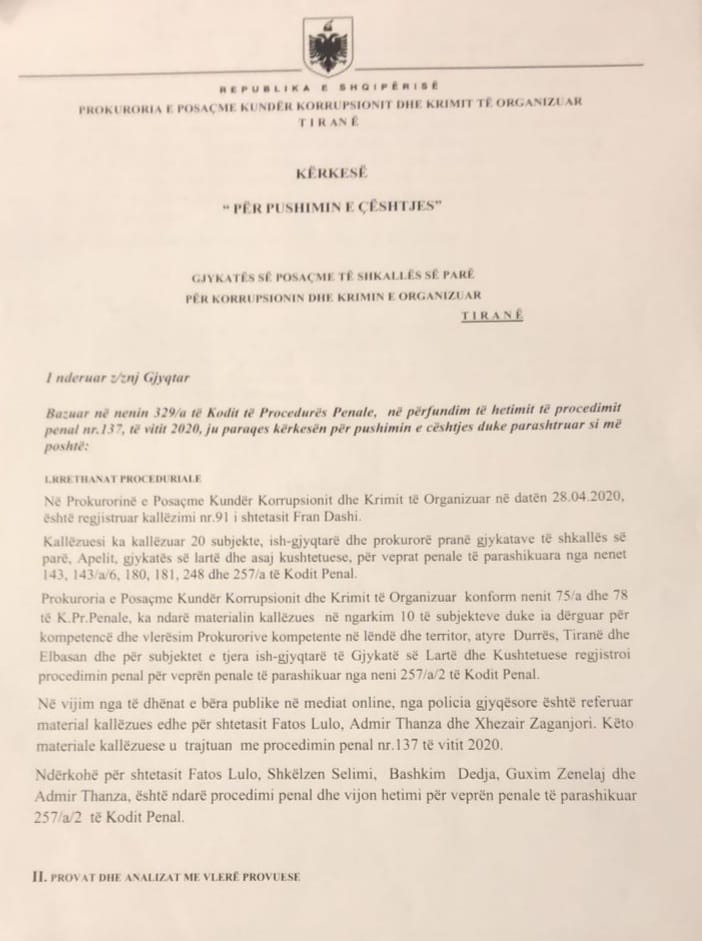 SPAK pushon hetimet për disa nga ish-anëtarët e Gjykatës së Lartë: Gabimi në deklarimet, i natyrës administrative 1 259b4f85 0c6f 45bc b664 dc6907a744c4