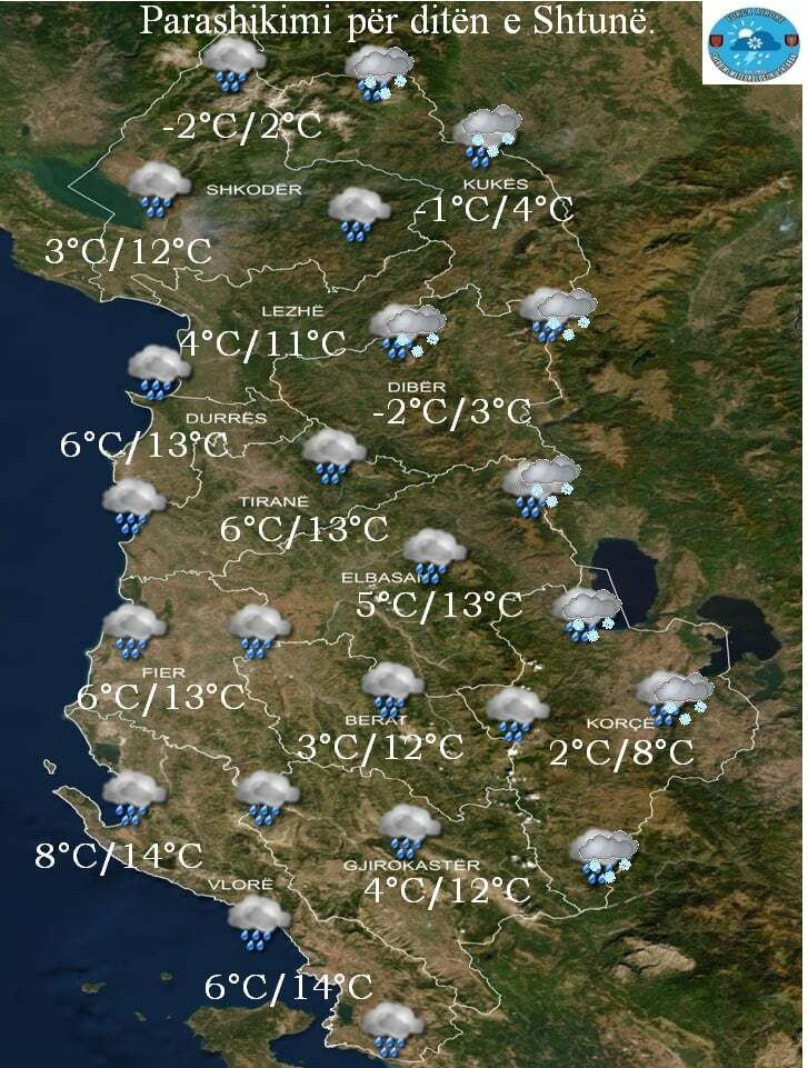 Parashikimi i motit për të shtunën dhe të dielën 1 271583203 1321902111582458 8092980717078019421 n