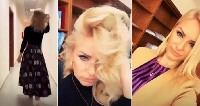 “Rrethi im o mafia”/ Sfilatë në Gjykatë dhe video selfie me muzikë ‘rap’, Enkeleda Kapedani i shpëton drejtësisë Kapedani 1