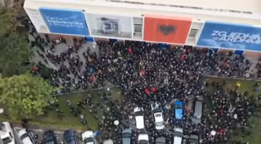 Protesta e dhunshme në PD/ Ja çfarë deklaruan 4 prej protestuesve, 2 prej tyre akuzohen për veprime të dhunshme PD PROTESTA