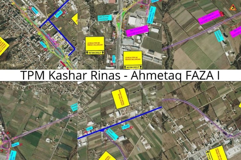 Punimet në rrugë, ja si ndryshon qarkullimi në Rinas-Qafë Kashar Screenshot 24