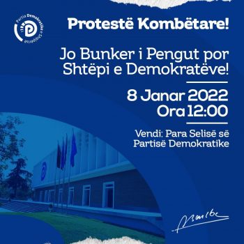 Berisha njofton protestë para selisë së PD më 8 janar 1 WhatsApp Image 2022 01 04 at 12.06.28 PM 350x350 1