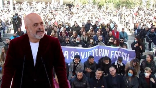 “Në chat është alamet pjeshke e pastaj të del kungull”/ Rama batuta me të rinjtë: Nga kjo ditë uroj të jeni çift edi2