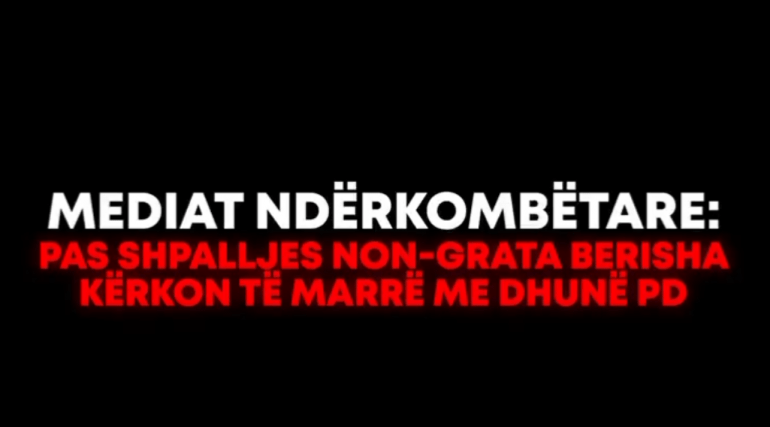 Lajmet në mediat ndërkombëtare, Ina Zhupa: Imazhet e dhunës së Berishës në të gjithë botën media nderkombetare 770x427 1