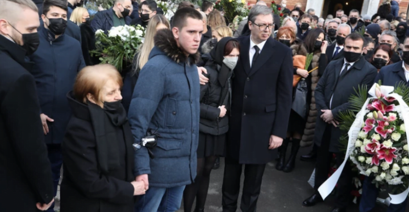 Vuçiç i jep lamtumirën ish-gruas së tij vucic 1