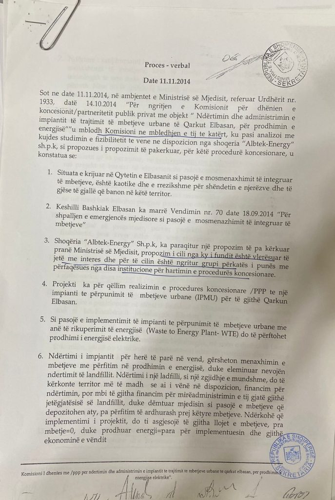 PD publikon dokumente për inceneratorët: Cani debat me Kokën për mungesë të vlerësimit financiar 1 01ab7a65 8c38 4a3b ab14 3faf19d2dab0