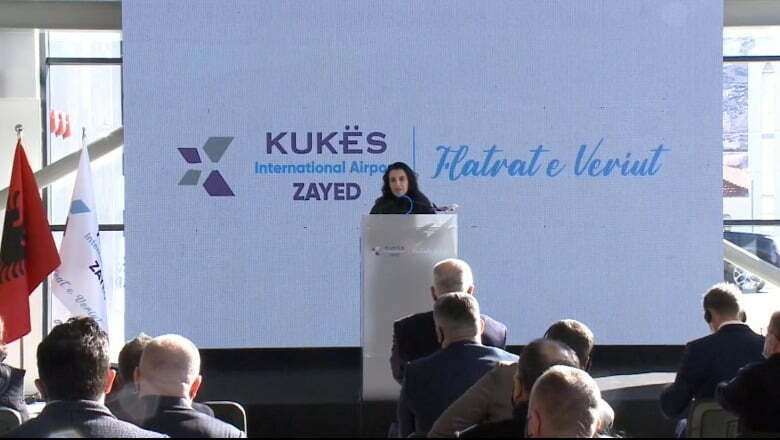 Rihapen fluturimet në Aeroportin e Kukësit, Balluku: Kemi marrë konfirmimin nga NATO, plotëson të gjitha kërkesat e sigurisë teknike 1643966041 BALLUKU