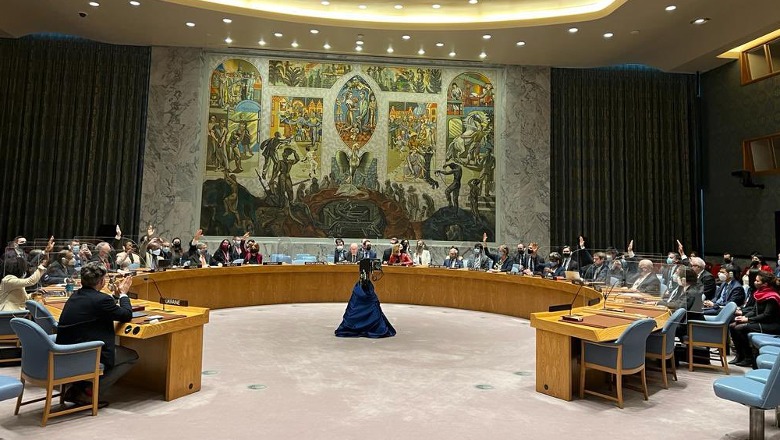 Rezoluta e SHBA dhe Shqipërisë kundër sulmeve ruse miratohet në asamblesë së Përgjithshme të OKB 1645997869 FMogPpX0AQej9v