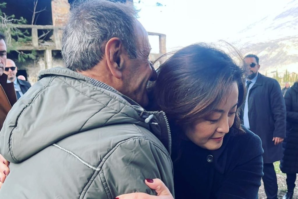 Kim në ekspozitën e kampit të internimit në Tepelenë: Paqja s’mund të vijë pa të vërtetën 274087336 312685690886595 3873003280823315704 n