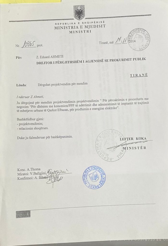 PD publikon dokumente për inceneratorët: Cani debat me Kokën për mungesë të vlerësimit financiar 6 43012f85 4255 46f4 a716 e5093ad93076