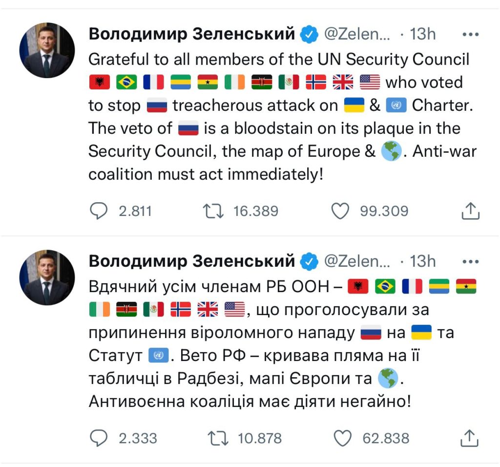 Rezoluta në OKB, presidenti i Ukrainës felenderon Shqipërinë 1 621a23c467c9c25885986 d013 4c2e a471 0b6034b38789 1