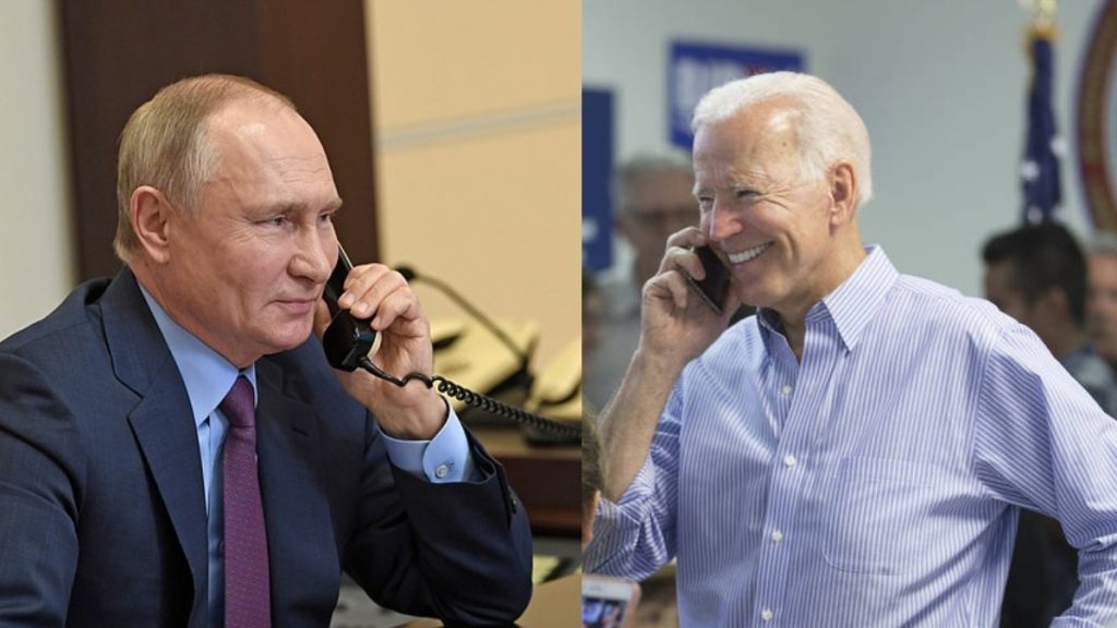 Biden Putin Telefon