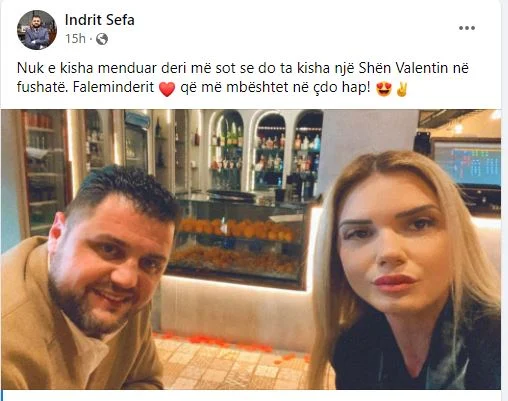 Idrit sefa shen valentin