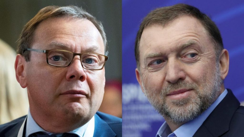 Mikhail Fridman Oleg Deripaska