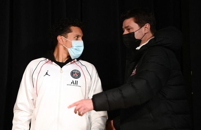 Pochettino karikon PSG, kapiteni Marquinhos ka një këshillë për Mbappe POCHETTINO 693x450 1