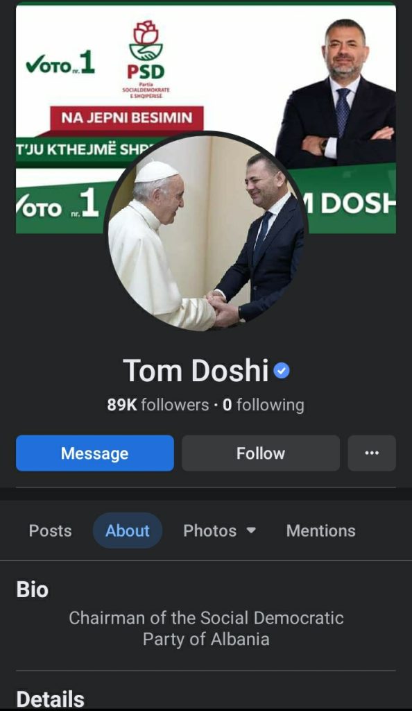 Fakte surprizuese mbi transparencën në Facebook të politikanëve shqiptarë, kur i kanë krijuar faqet, si kanë ndryshuar emrat dhe... 25 Screenshot 20220214 113115 Facebook
