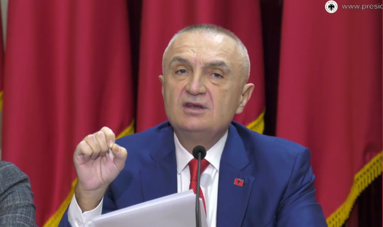 Në pritje të vendimit të Kushtetueses, Presidenti Meta pas pak në konferencë ilir meta 3 758x450 1