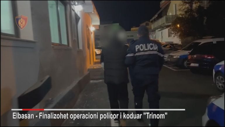 Në pranga zyrtarë, policë dhe biznesmenë/ Publikohen pamjet nga megaoperacioni “Trinomi” policia megaoperacioni 770x436 1