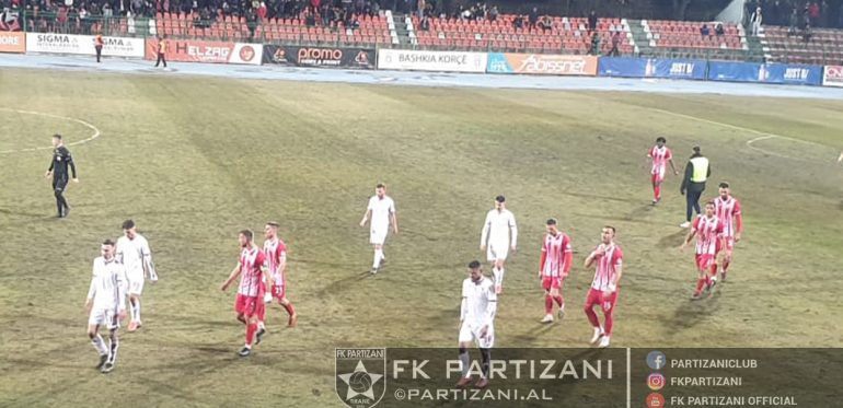 Partizani mund Skënderbeun në Korçë, Laçi zhyt Dinamon skenderbeu partizani e1644859510477 770x373 1