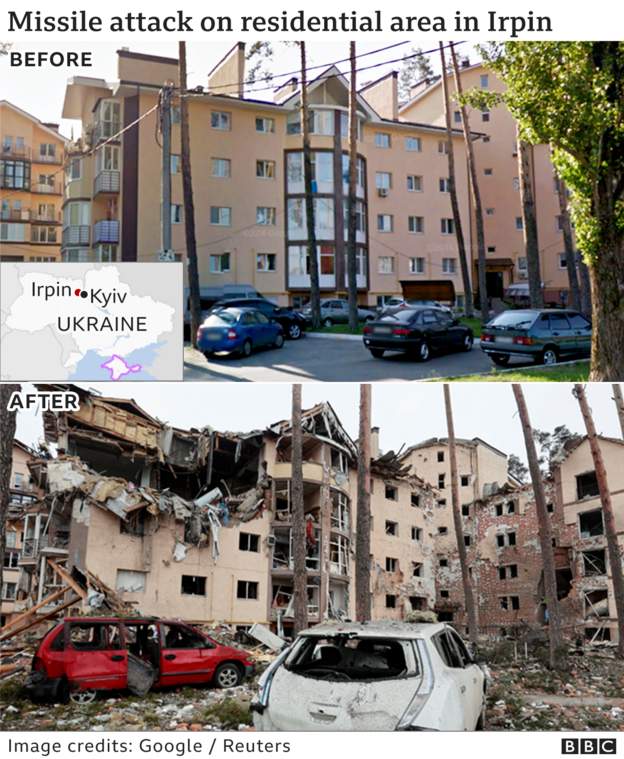 Fotot që tregojnë tragjedinë e shkaktuar nga Putin në Ukrainë 1 2 4