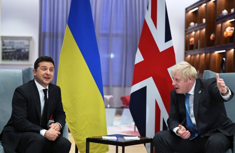 Zelensky telefonatë me Johnson, ja çfarë u diskutua 646DBB51 3F29 42CC AD07 D91E640B6641