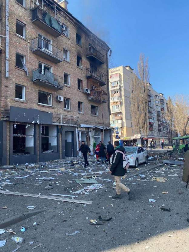Një i vdekur dhe 6 të plagosur nga mbetjet e raketës në Kiev 86570d3e 8995 4185 96cf 655c98643183
