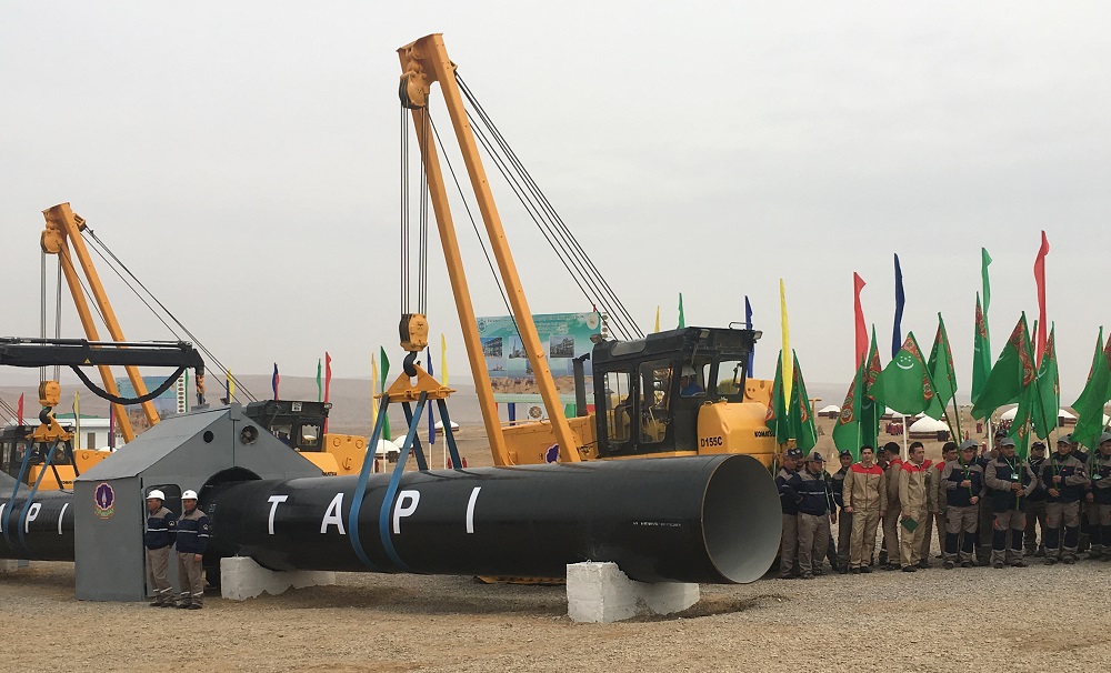 Nis punën gazsjellësi TAP. Presidenti Meta: Investimi i huaj më i rëndësishëm në Shqipëri TAPI ceremony Serhetabat