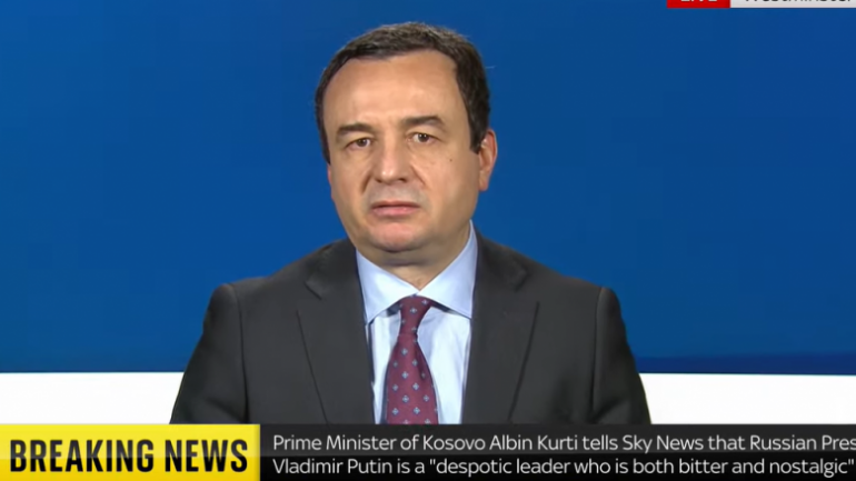 Kurti: Anëtarësimi i Kosovës në NATO i dobishëm edhe për Europën albin kurti 770x433 1