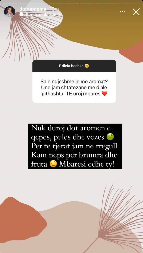 Dojna Mema tregon përjetimet e para të shtatzanisë 2 dojna mema