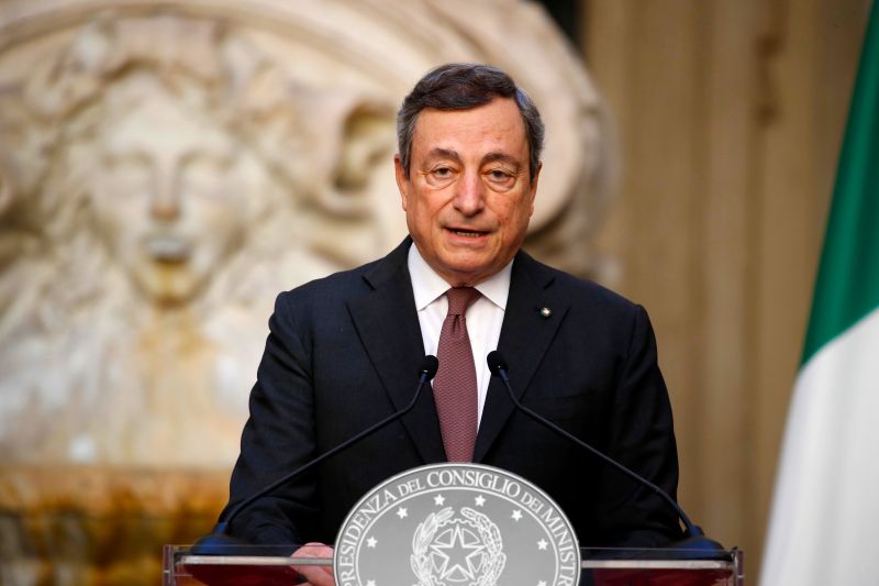 Draghi: Vullneti ynë për paqe po kundërshtohet nga Putin italy mario draghi makes TIME 100 list for third time