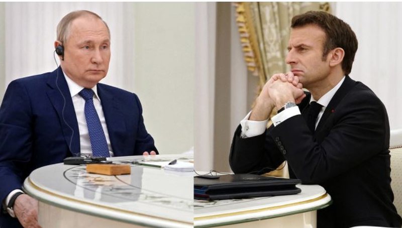 Lufta dhe paqja/ Putin flet në telefon me Macron macrom putin