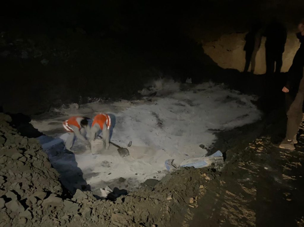Foto/ Mijëra pula të ngordhura si pasojë e gripit të shpendëve groposen gjatë natës 3 pulat e ngordhura 4
